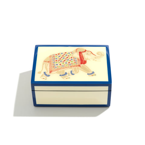 Elephant Lacquer Box