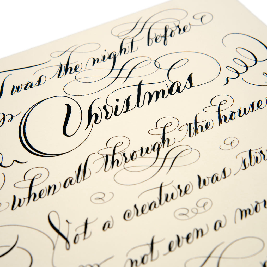 T'was The Night Grand Statement Card