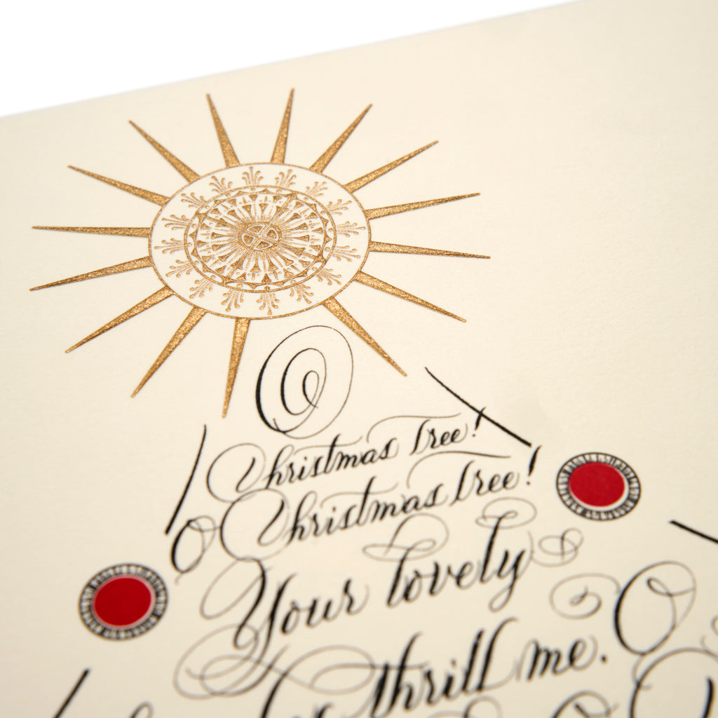 O Christmas Tree Grand Statement Card