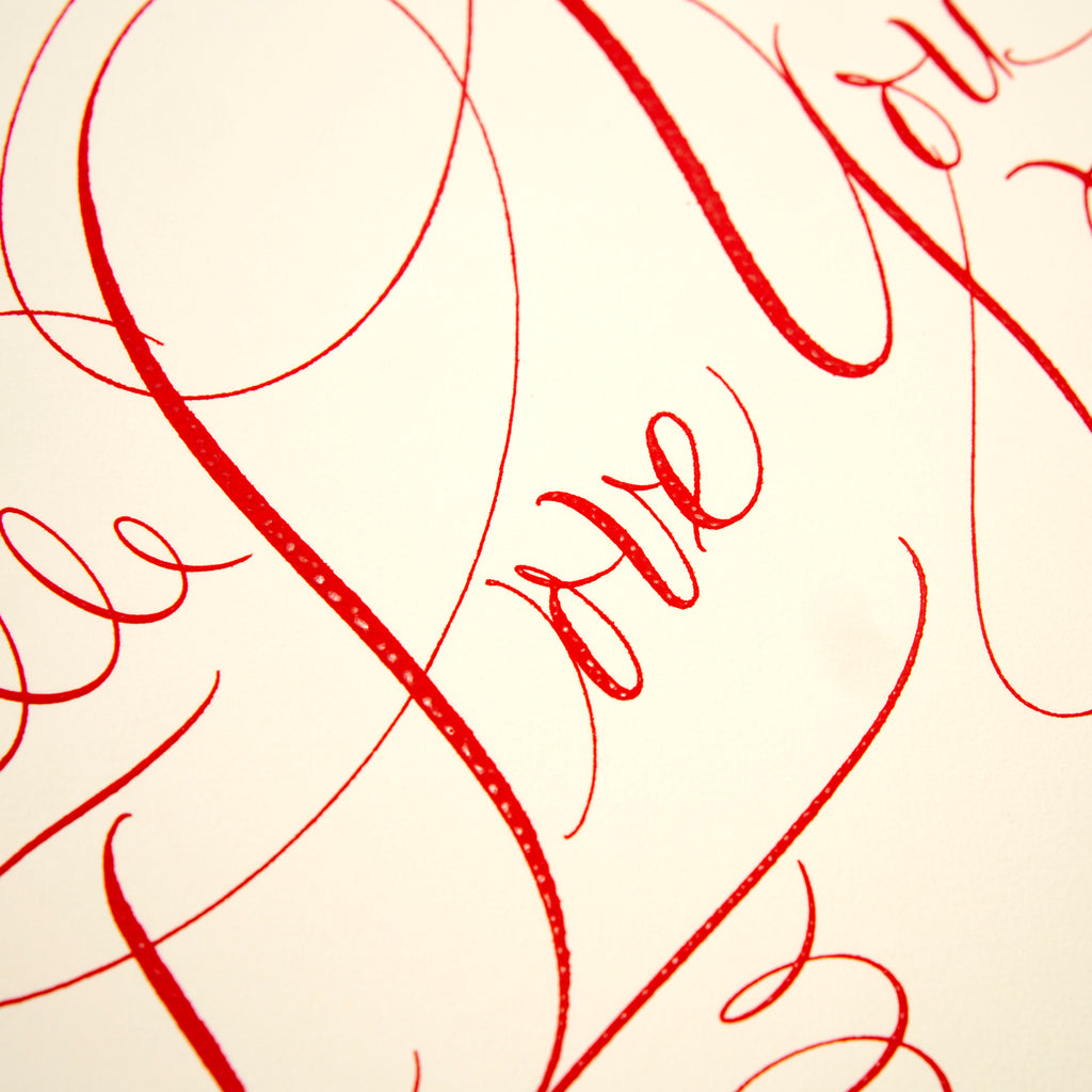 I Love You Grand Statement Card