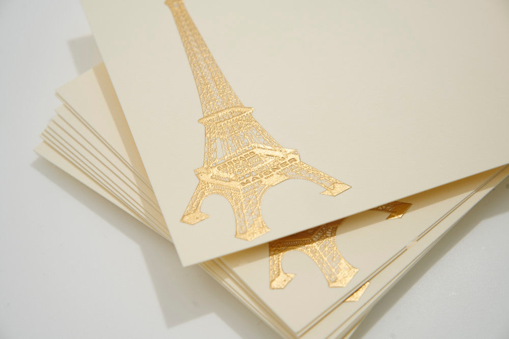 Eiffel Tower Notecards | Set of 10