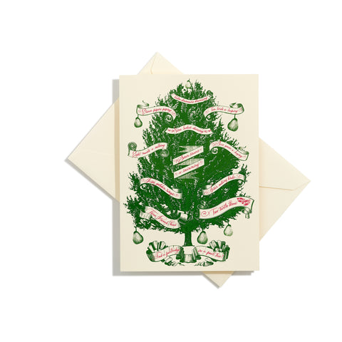 Partridge in a Pear Tree Folder Card